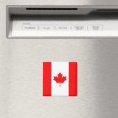 Aimant avec le drapeau du Canada (In Situ (Lave-vaisselle))