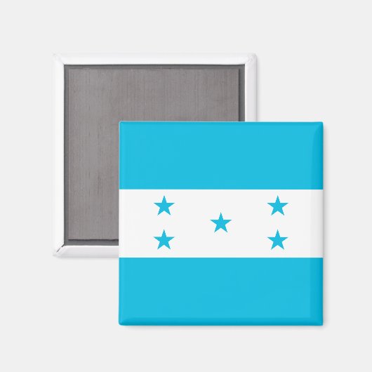 Aimant avec le drapeau du Honduras (Recto/Verso)