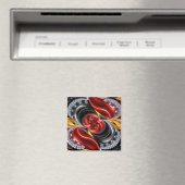 Aimant avec motif aux couleurs allemandes (In Situ (Lave-vaisselle))