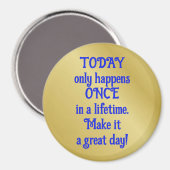 Aimant avec motivation (Recto/Verso)