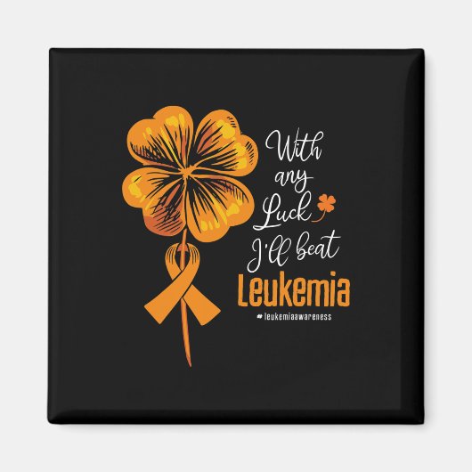 Aimant Avec n'importe quelle chance, je battrai la sensib (Devant)