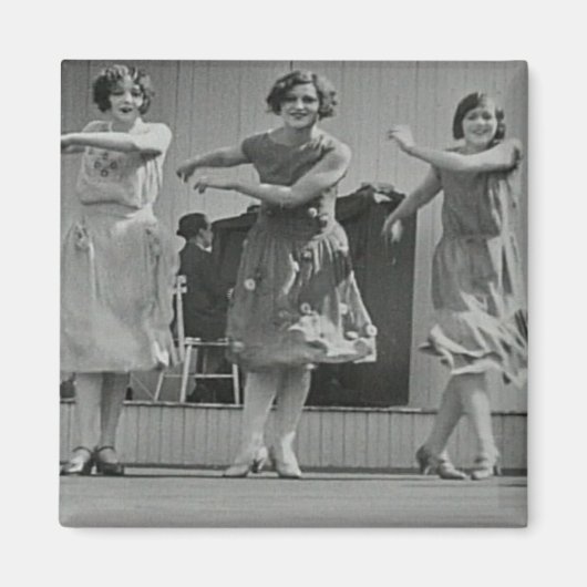 Aimant avec photo historique personnalisée (Devant)