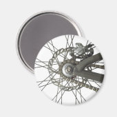 Aimant avec roue arrière du vélo (Recto/Verso)