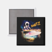 Aimant avec Snitz de Bob's Saucer Repair (Recto/Verso)