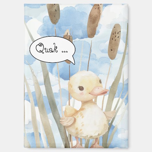 Aimant avec un petit canard dans le bouclier 2 (Recto)