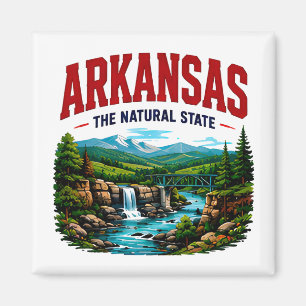 Aimant Aventure de beauté naturelle de l'Arkansas