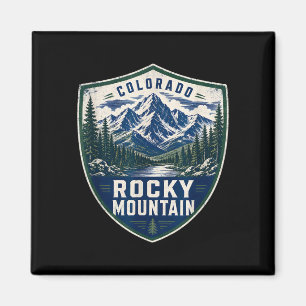 Aimant Aventure de plein air Colorado montagne rocheuse r