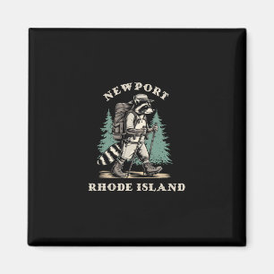 Aimant Aventure de randonnée mignonne à Newport Rhode Isl