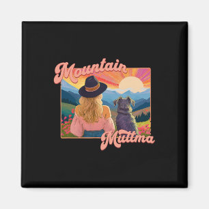 Aimant Aventure de randonnée pour chien boho Muttma monta