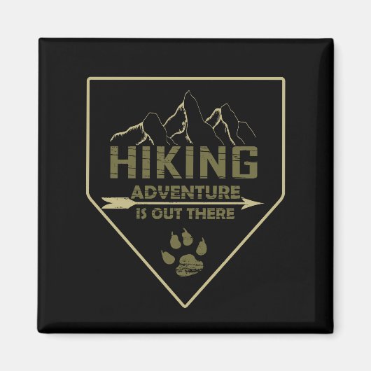 Aimant Aventure en plein air (Devant)