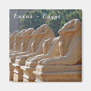 Aimant Avenue of Sphinxes in Karnak Temple - Egypt