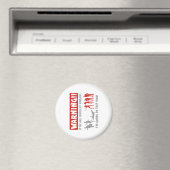Aimant avertissement de poursuite zombie (In Situ (Lave-vaisselle))