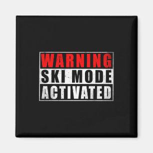 Aimant Avertissement Mode Ski Activé 1