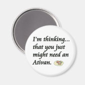 Aimant Avez-vous besoin d'un Ativan ? (Recto/Verso)