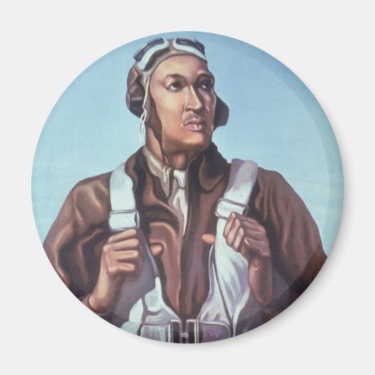 Aimant Aviateurs noirs : Service militaire de combat de 2 (Devant)