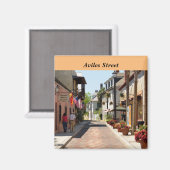 Aimant Aviles street St Augustine, Floride (Recto/Verso)