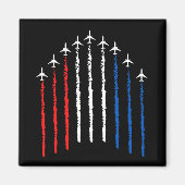 Aimant Avion 4 juillet (Devant)