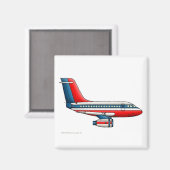 Aimant Avion Avion Avion Avion Jet (Recto/Verso)