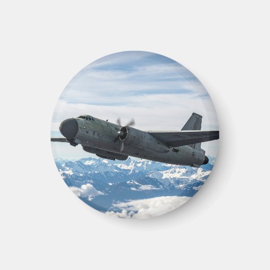 Aimant Avion dans le ciel (Devant)