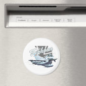 Aimant Avion de dessin (In Situ (Lave-vaisselle))