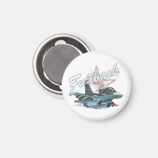 Aimant Avion de dessin (Recto/Verso)