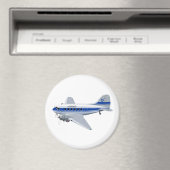 Aimant Avion de dessin (In Situ (Lave-vaisselle))