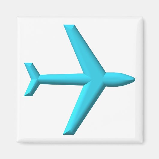 Aimant Avion/Jet (Devant)