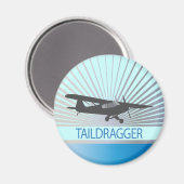 Aimant Avion Taildragger (Recto/Verso)