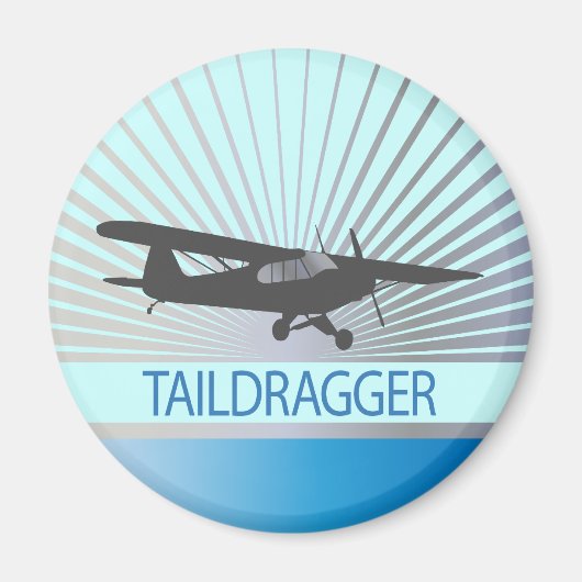 Aimant Avion Taildragger (Devant)