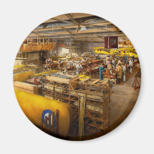 Aimant Avion - Usine - Avions faits à la main 1939