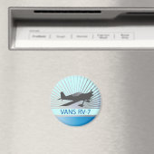 Aimant Avion Vans RV-7 (In Situ (Lave-vaisselle))