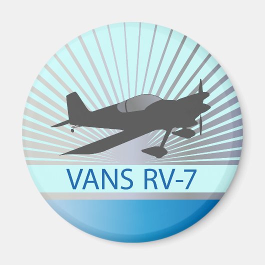 Aimant Avion Vans RV-7 (Devant)