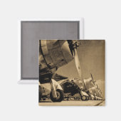 Aimant Avions de la Seconde Guerre mondiale (Recto/Verso)
