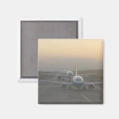Aimant Avions sur piste (Recto/Verso)