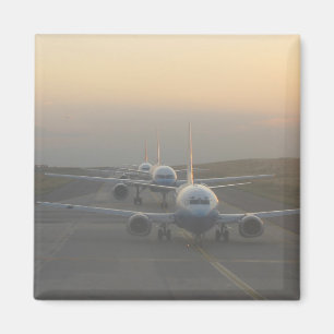 Aimant Avions sur une piste