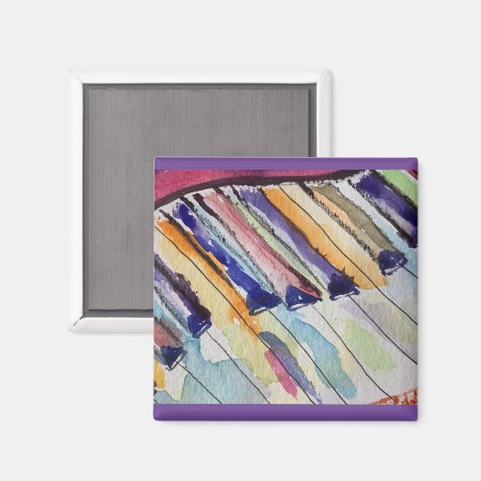 Aimant Avis aux amateurs de piano ! (Recto/Verso)