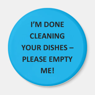 Aimant Avis de lave-vaisselle de bureau