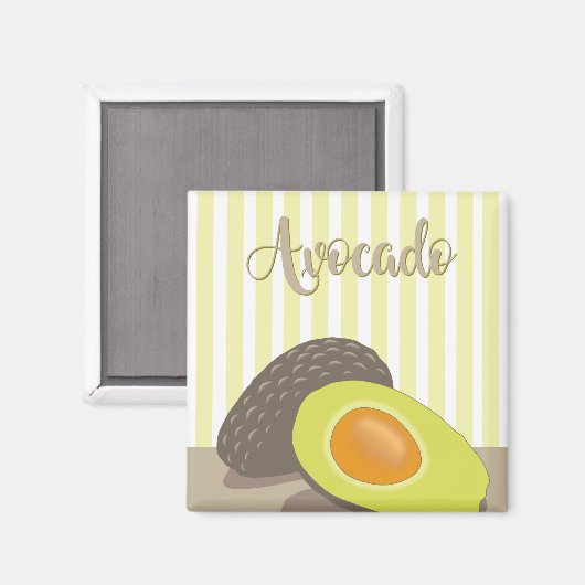 Aimant Avocado (Recto/Verso)