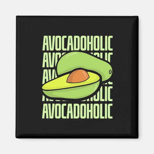 Aimant Avocado Fruit Food (Devant)