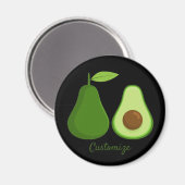 Aimant Avocado Lover Design Thunder_Cove (Recto/Verso)