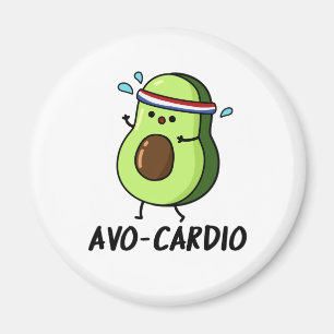 Aimant Avocardio Funny Excercise Avocado