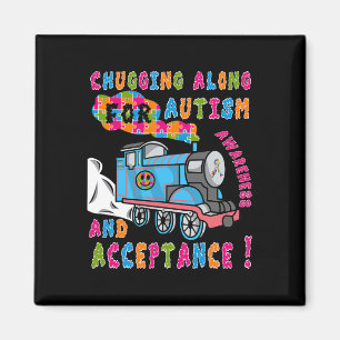 Aimant Avocat Acceptation Train Puzzle Cool Autisme Aware