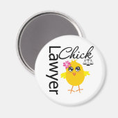 Aimant Avocat Chick (Recto/Verso)