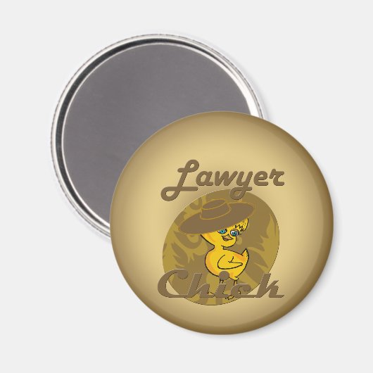Aimant Avocat Chick #6 (Recto/Verso)