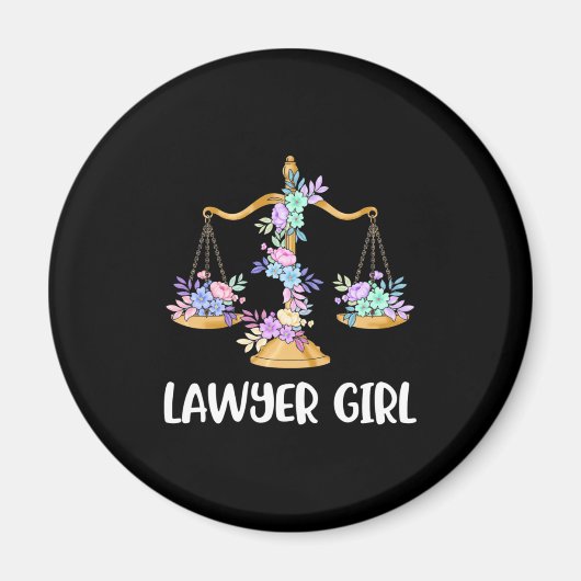 Aimant Avocate fille (Devant)
