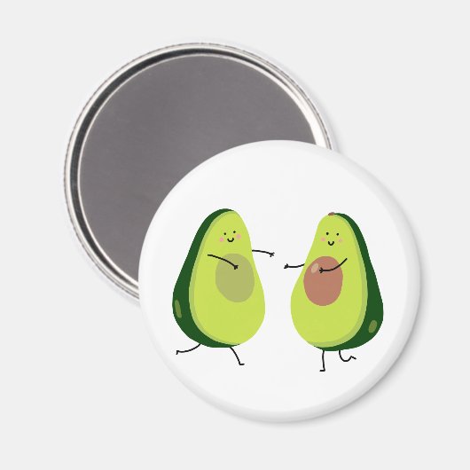 AIMANT AVOCUDDLE, AVOCADO DESIGN (Recto/Verso)