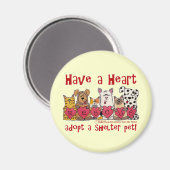 Aimant Avoir un coeur (Recto/Verso)