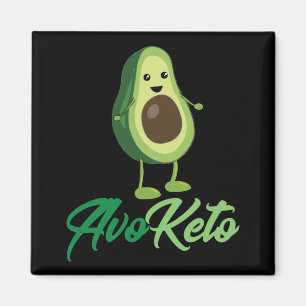 Aimant Avoketo - Funny Keto Avocado