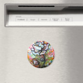 Aimant Awakening, dessin de Shadia Zayed (In Situ (Lave-vaisselle))