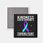 Aimant Awareness Warrior Prevention Awareness Month (Recto/Verso)